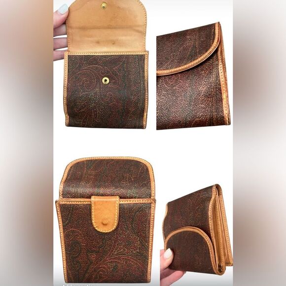ETRO Crossbody & Bifold Wallet with Box - Picture 3 of 16